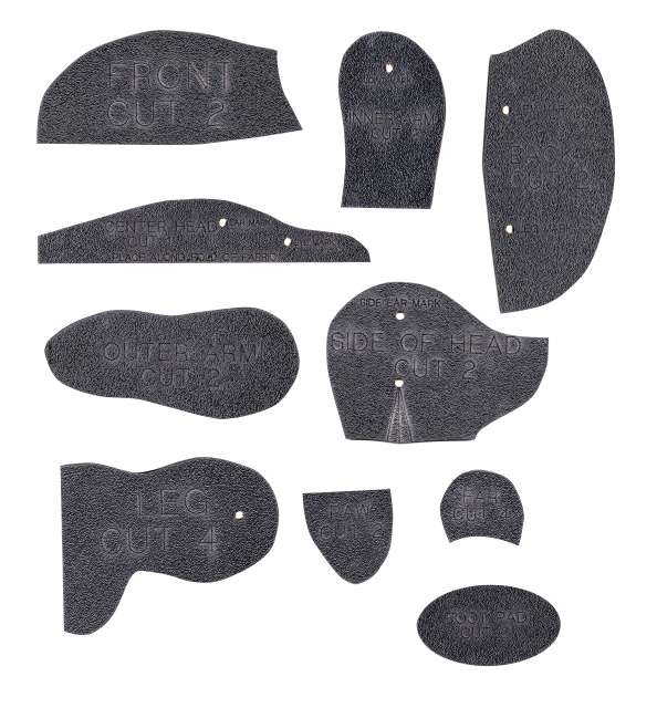 Teddy Bear Templates (Hinged)